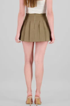 Shasa Pleated Mini Skirt