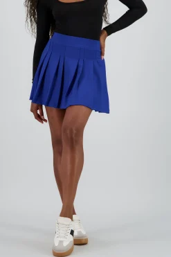 Shasa Pleated Mini Skirt