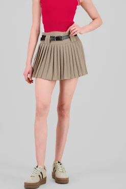 Shasa Pleated Mini Skirt