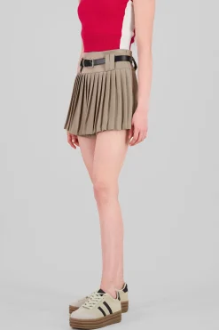 Shasa Pleated Mini Skirt