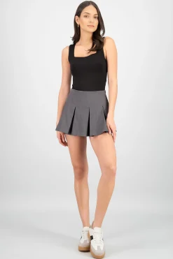 Shasa Pleated mini skirt