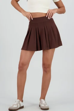 Shasa Pleated Mini Skirt