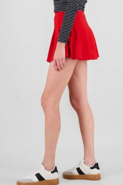 Shasa Pleated Mini Skirt