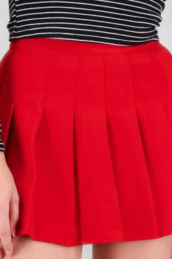 Shasa Pleated Mini Skirt