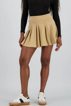 Shasa Pleated Mini Skirt