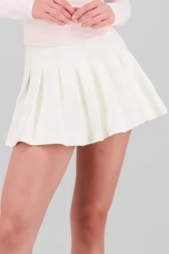 Shasa Pleated Mini Skirt