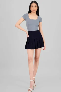 Shasa Pleated mini skirt