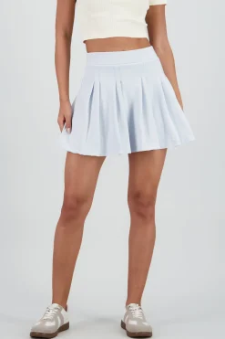 Shasa Pleated Mini Skirt