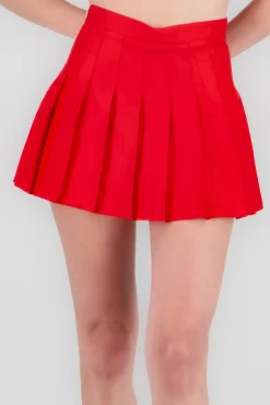 Shasa Pleated mini skirt