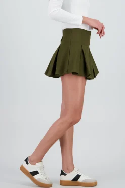 Shasa Pleated mini skirt