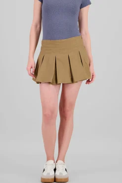 Shasa Pleated mini skirt