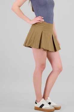Shasa Pleated mini skirt