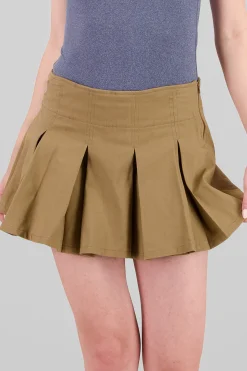 Shasa Pleated mini skirt