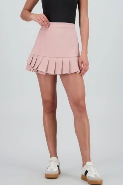 Shasa Pleated Mini Skirt