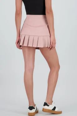 Shasa Pleated Mini Skirt