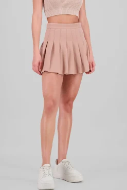 Shasa Pleated Mini Skirt