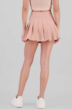 Shasa Pleated Mini Skirt