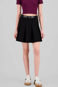 Shasa Pleated Mini Skirt