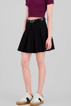 Shasa Pleated Mini Skirt