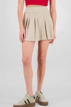 Shasa Pleated Mini Skirt