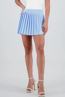 Shasa Pleated Mini Skirt