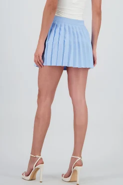 Shasa Pleated Mini Skirt