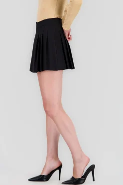 Shasa Pleated Mini Skirt