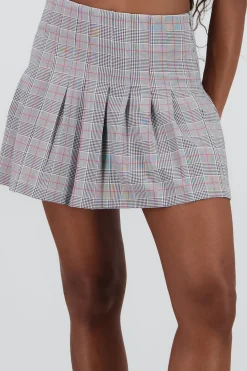 Shasa Pleated Mini Skirt