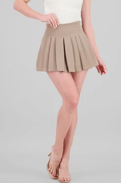 Shasa Pleated Mini Skirt