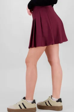 Shasa Pleated Mini Skirt