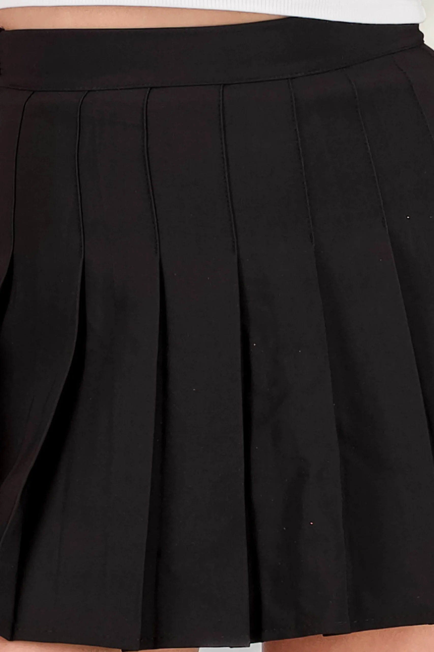 Shasa Pleated Mini Skirt with Shorts