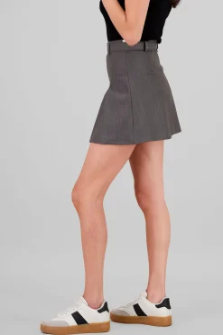 Shasa Pleated Skirt with Belt