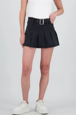 Shasa Pleated Skirt with Belt