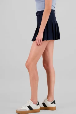 Shasa Pleated Skirt with Belt