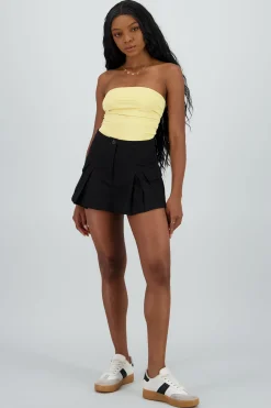 Shasa Pleated Skort with Pockets