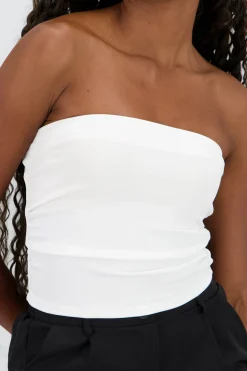 Shasa Pleated Tube Top