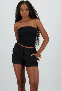 Shasa Pleated Tube Top