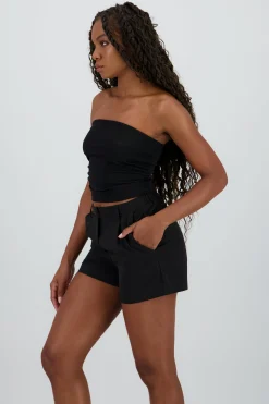 Shasa Pleated Tube Top