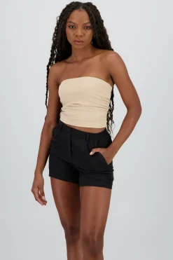 Shasa Pleated Tube Top