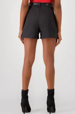Shasa Pleats Shorts with Belt