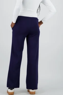 Shasa Pocket Detail Wide Leg Pants