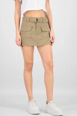 Shasa Pockets and Belt Skort