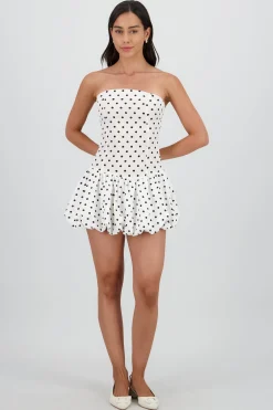 Shasa Polka Dot Bubble Dress