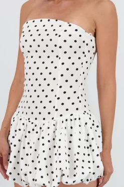 Shasa Polka Dot Bubble Dress