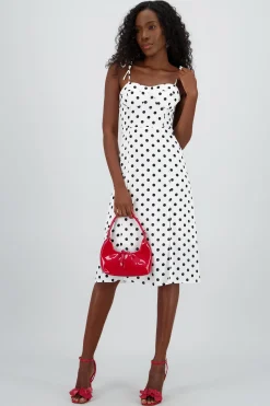 Shasa Polka Dot Midi Dress