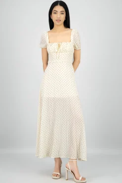 Shasa Polka Dots Maxi Dress