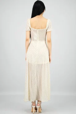 Shasa Polka Dots Maxi Dress