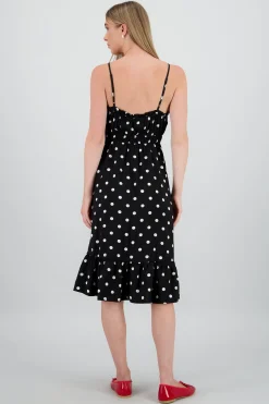 Shasa Polka Dots Midi Dress