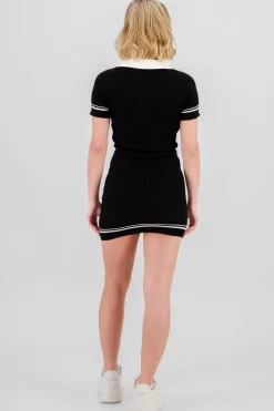 Shasa Polo Neck Bodycon Dress