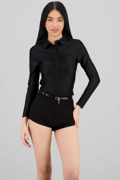Shasa Polo Neck Bodysuit